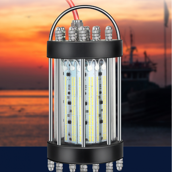 600W Ocean Boat Deep Sea LED Fishing Light with 30m cable