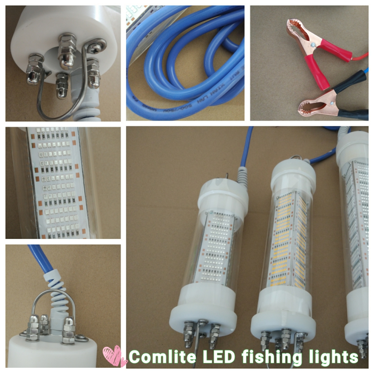 Mini lampe LED pour la pêche sous-marine, leurre lumineux en forme d'œil,  appât artificiel idéal pour la pêche au calmar, vente en gros, 1 pièce